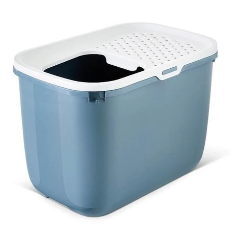 Savic Hop In Kattenbak Mokka/wit 6 Savic Hop In Kattenbak Mokka/wit - Afbeelding 6