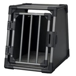 Trixie Auto Vervoersbox Aluminium Grafiet -Katten En Honden Benodigdheden trixie auto vervoersbox aluminium grafiet 3