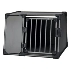 Trixie Auto Vervoersbox Aluminium Grafiet -Katten En Honden Benodigdheden trixie auto vervoersbox aluminium grafiet 4