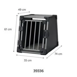 Trixie Auto Vervoersbox Aluminium Grafiet -Katten En Honden Benodigdheden trixie auto vervoersbox aluminium grafiet 5