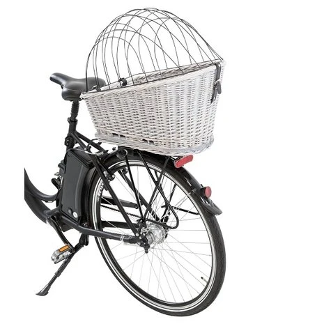 Trixie Fietsmand Hond Grijs E-Bike 1 Trixie Fietsmand Hond Grijs E-Bike