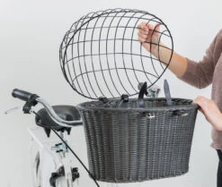 Trixie Fietsmand Hond Voor Het Stuur Polyrotan -Katten En Honden Benodigdheden trixie fietsmand hond voor het stuur polyrotan 1