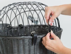 Trixie Fietsmand Hond Voor Het Stuur Polyrotan -Katten En Honden Benodigdheden trixie fietsmand hond voor het stuur polyrotan 2