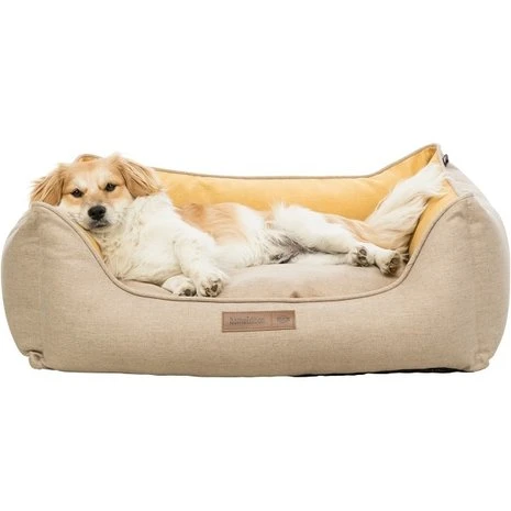 Trixie Hondenmand Lona Zand/geel 1 Trixie Hondenmand Lona Zand/geel