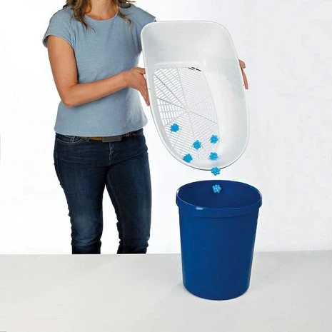 Trixie Kattenbak Open Berto Met Zeef Antraciet 5 Trixie Kattenbak Open Berto Met Zeef Antraciet - Afbeelding 5