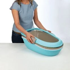 Trixie Kattenbak Open Berto Met Zeef Antraciet 15 Trixie Kattenbak Open Berto Met Zeef Antraciet -Katten En Honden Benodigdheden trixie kattenbak open berto met zeef antraciet 7