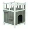 Trixie Kattenhuis Met Balkon Hout