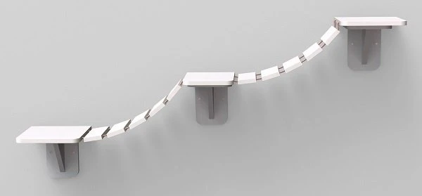 Trixie Klim En Klauter Ladder Wandmontage Wit 2 Trixie Klim En Klauter Ladder Wandmontage Wit - Afbeelding 2