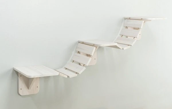 Trixie Klim En Klauter Ladder Wandmontage Wit 6 Trixie Klim En Klauter Ladder Wandmontage Wit - Afbeelding 6