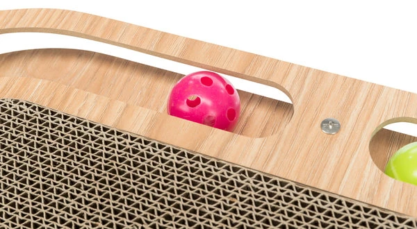 Trixie Krabkarton Met Houten Frame Ovaal 2 Trixie Krabkarton Met Houten Frame Ovaal - Afbeelding 2