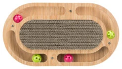 Trixie Krabkarton Met Houten Frame Ovaal 6 Trixie Krabkarton Met Houten Frame Ovaal -Katten En Honden Benodigdheden trixie krabkarton met houten frame ovaal 2