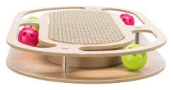 Trixie Krabkarton Met Houten Frame Ovaal 7 Trixie Krabkarton Met Houten Frame Ovaal -Katten En Honden Benodigdheden trixie krabkarton met houten frame ovaal 3