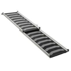 Trixie Telescoop Loopplank Aluminium Tot 100 KG -Katten En Honden Benodigdheden trixie telescoop loopplank aluminium tot 100 kg 2