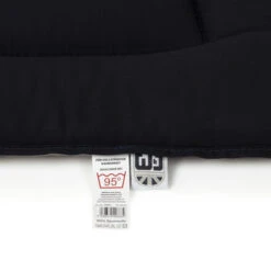 Wallace & Jones Benchkussen Shepherd Zwart/grijs Wasbaar 95 Graden -Katten En Honden Benodigdheden wallace jones benchkussen shepherd zwart grijs was 2